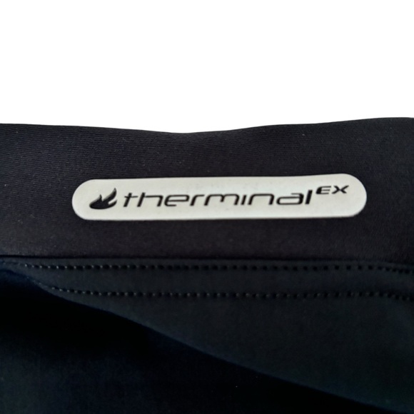 Specialized Women’s Athletic Leggings Zip Ankle Black Therminal Ex Sz M - Picture 10 of 11